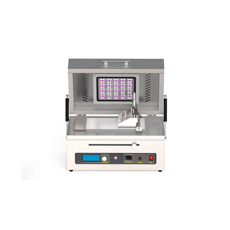 Picture of CE certified 200C drying small heating coating machine with adjust film applicator