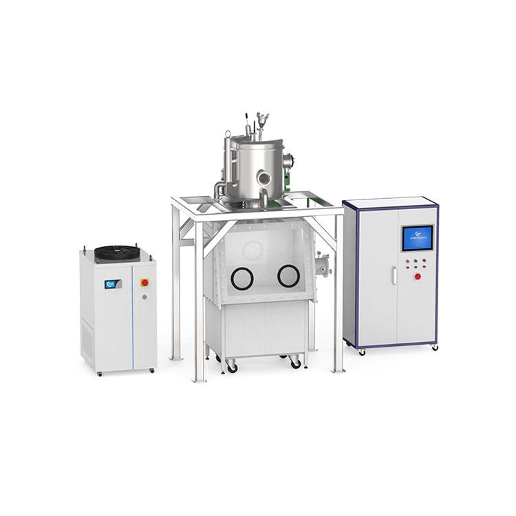 تصویر  40kg vacuum indium alloy melting furnace for high temperature melting and purification of indium alloy