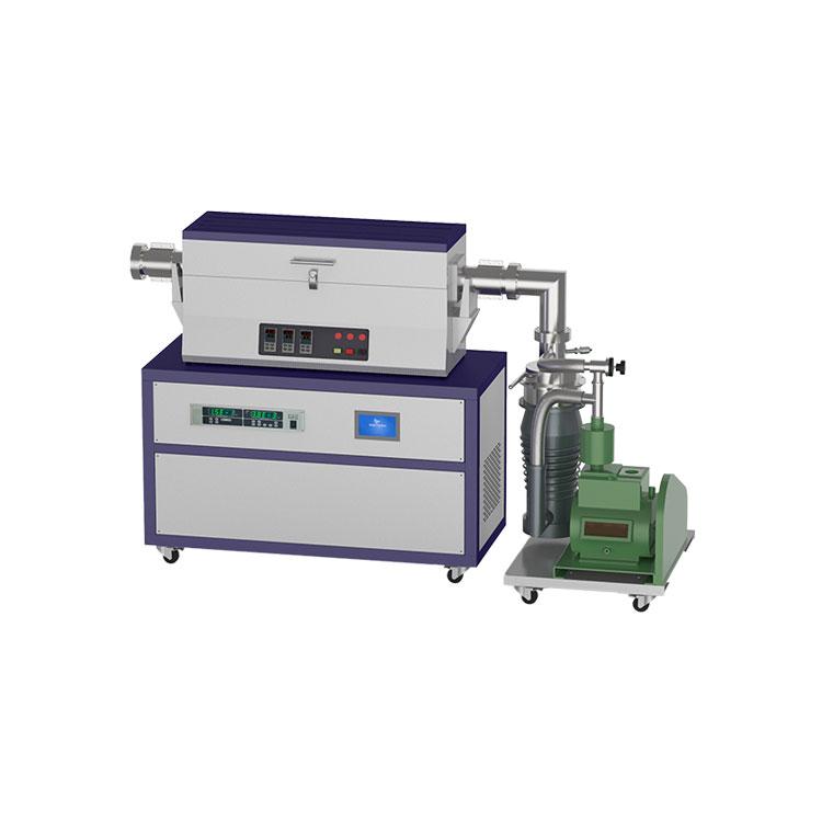 تصویر  High vacuum three-temperature zone rapid cooling tube furnace