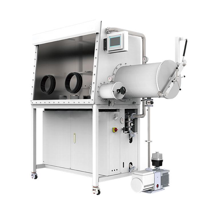 تصویر  Single Station All Stainless Steel (Thickness 3mm) Vacuum Glove Box for Lithium Ion Batteries and Materials