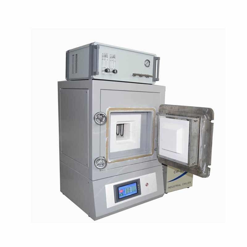 تصویر  Atmosphere Muffle Furnace Used for Material Synthesis Under Controlled Inert Gas Atmosphere