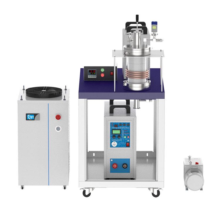 تصویر  Compact Temperature-Controlled 7kw Induction Heating Melting System with Complete Accessories
