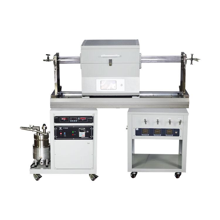 تصویر  1200ºC high-vacuum heating and annealing atmosphere tube furnace