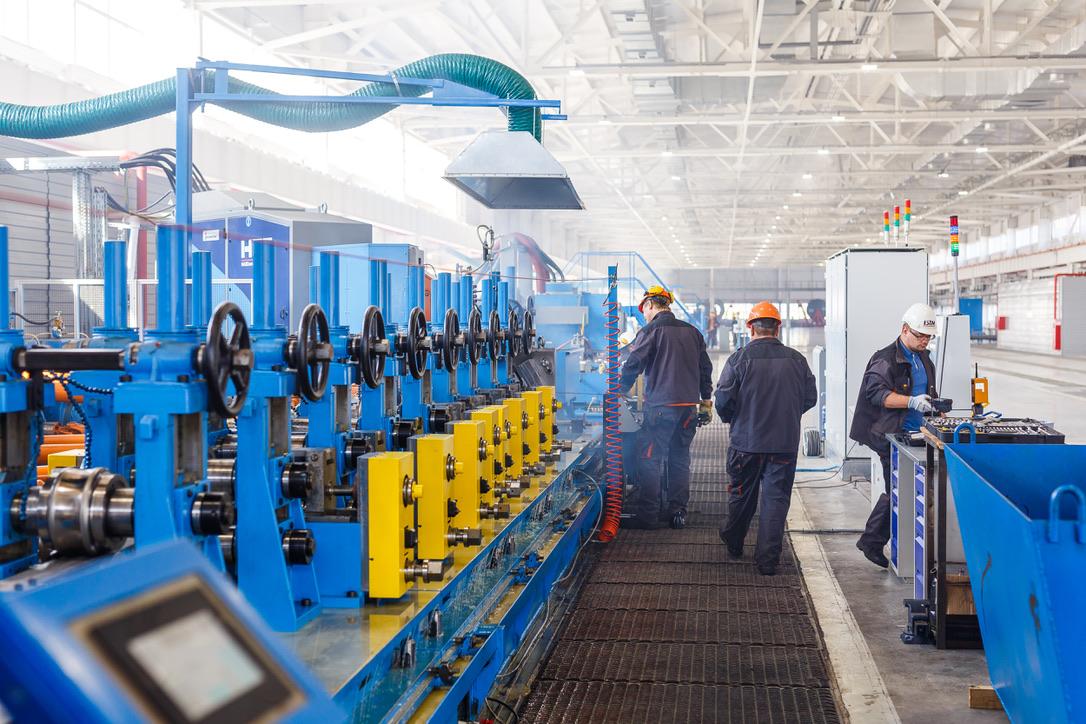 تصویر  Electric-welded steel tubing, flexible, long-length