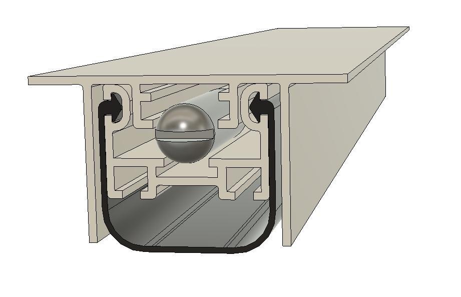 Picture of Automatic drop down seal TFP 38x20