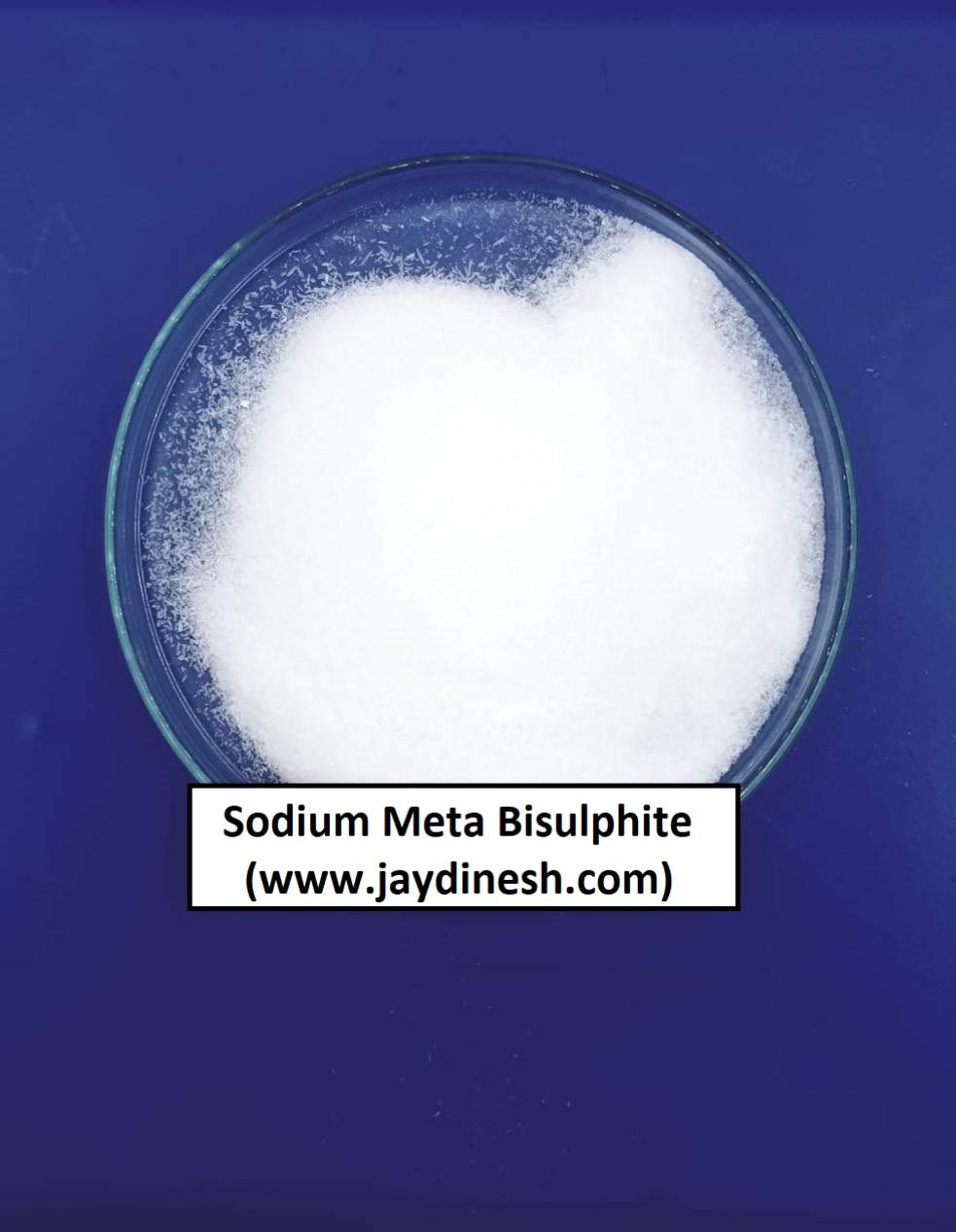 تصویر  Food Grade Sodium Meta Bisulphite
