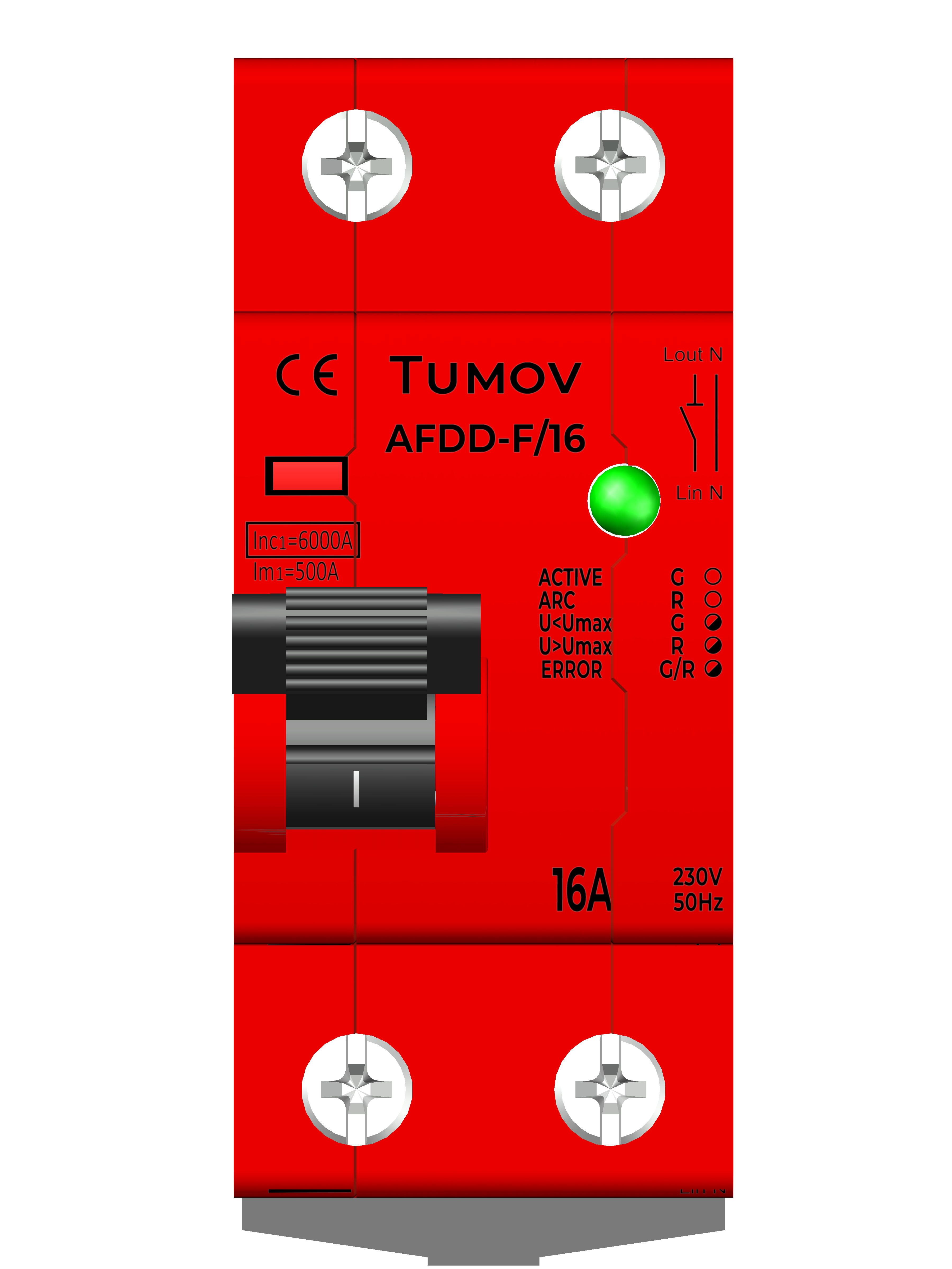 تصویر  Arc Fault Detection Device TUMOV AFDD-F/16