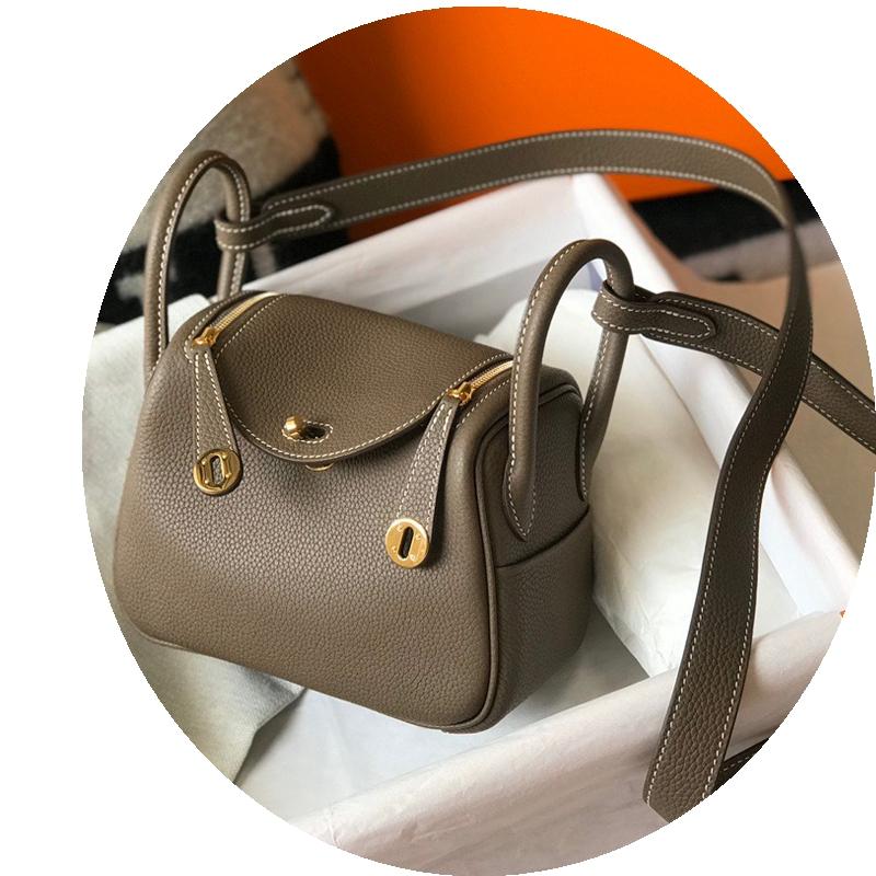 Picture of 2022 New Semi-Handmade Wax Line Lindi Bag Mini Pillow Bag One Shoulder Diagonal Female Bag Doctor Bag