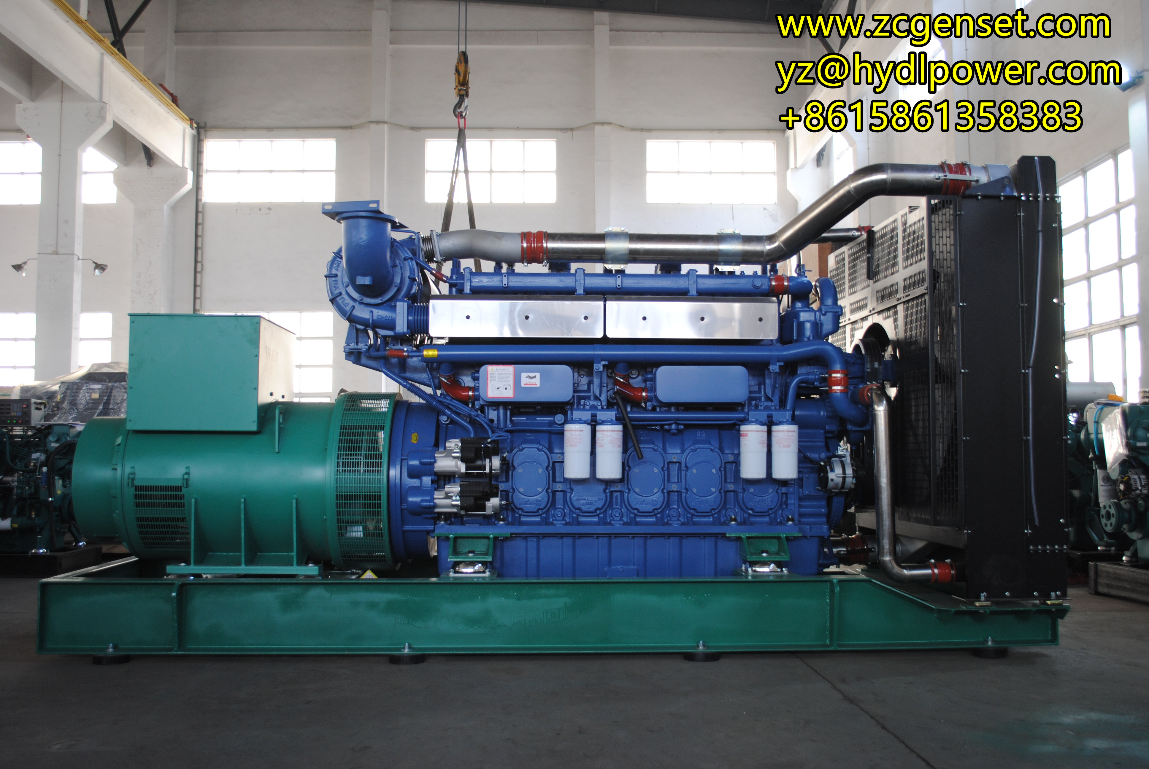 تصویر  650KW YUCHAI DIESEL GENERATOR SET
