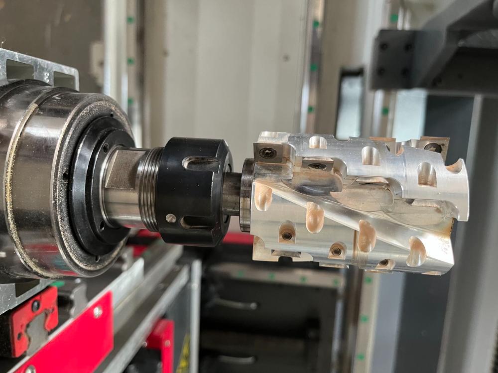 تصویر  4-Axis Double Turning Tools wood lathe