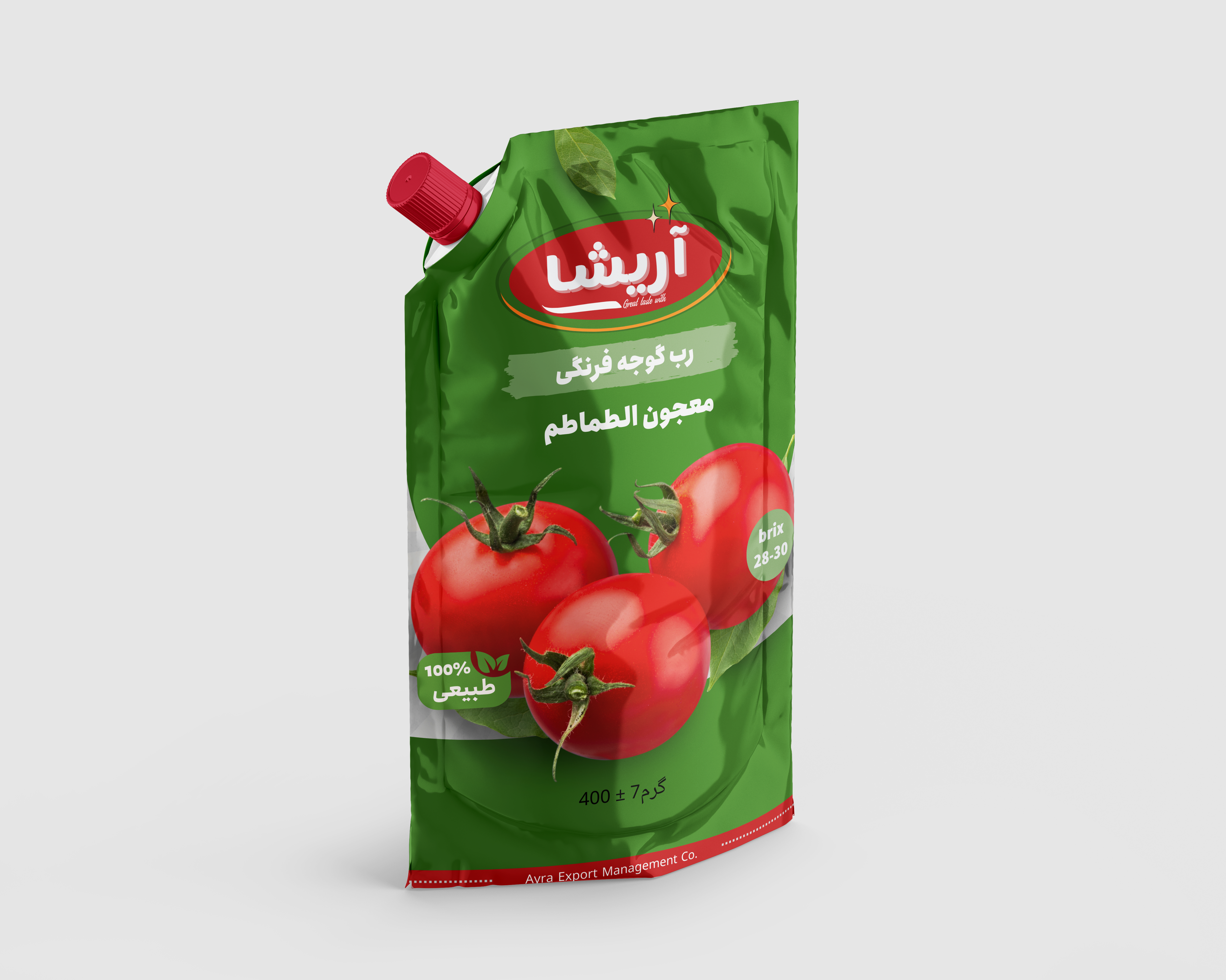 تصویر  رب گوجه فرنگی اریشا