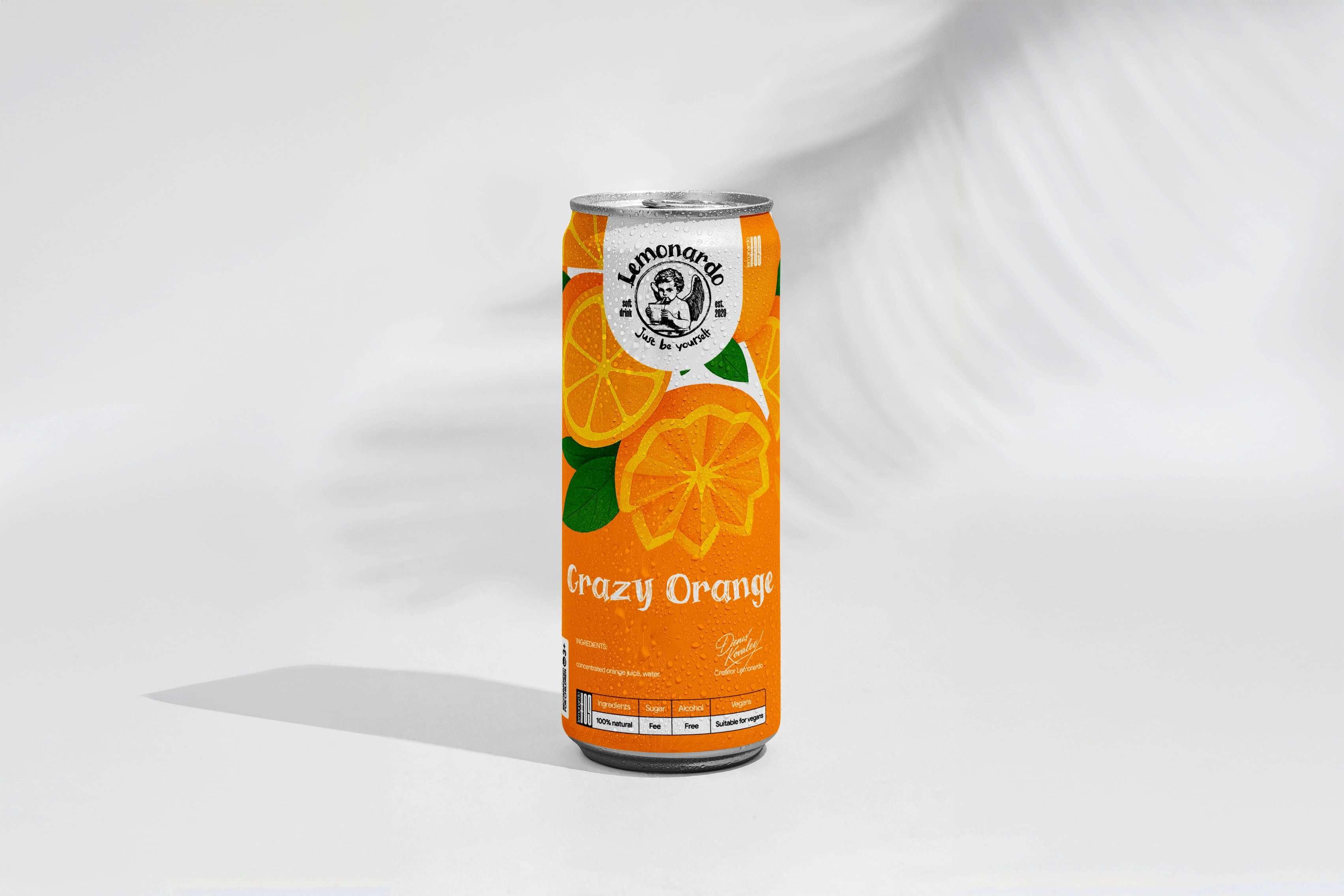 تصویر  لیموناد پرتقال لموناردو Lemonardo Lazy Orange