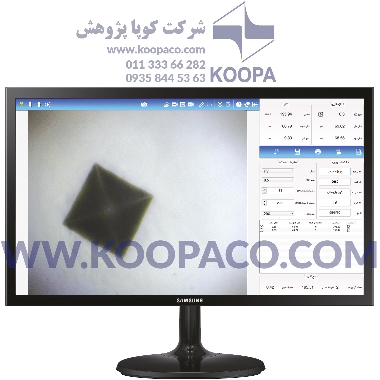 Picture of Micro Hardness Tester MH4