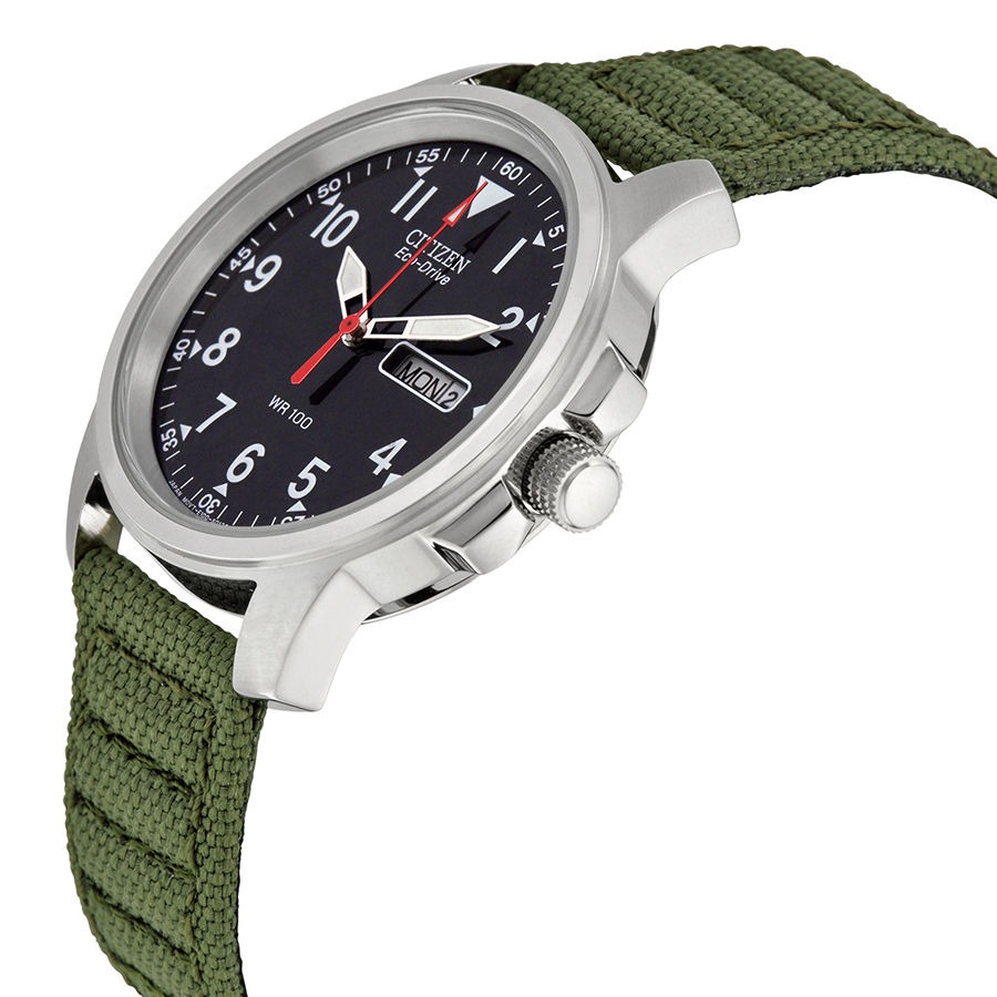 Picture of Citizen Men's BM8180-03E Eco-Drive Canvas Strap Watch